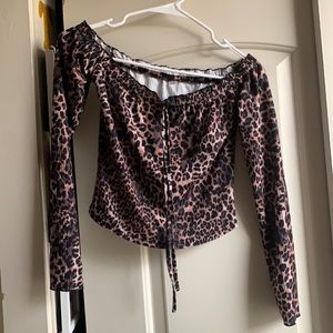 Leopard Crop Top